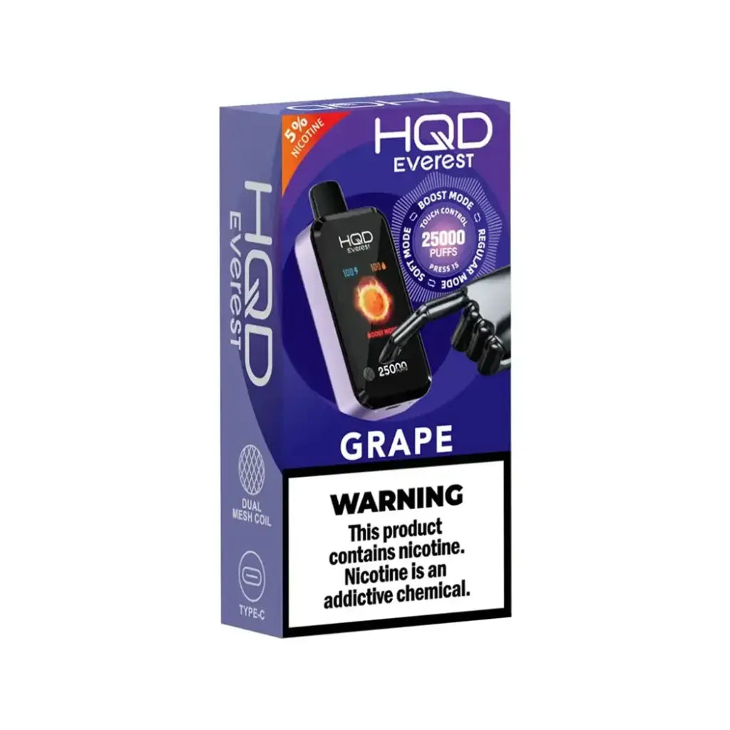 HQD CUVIE EVEREST 25K Vape - (10 Pack) - Image 14