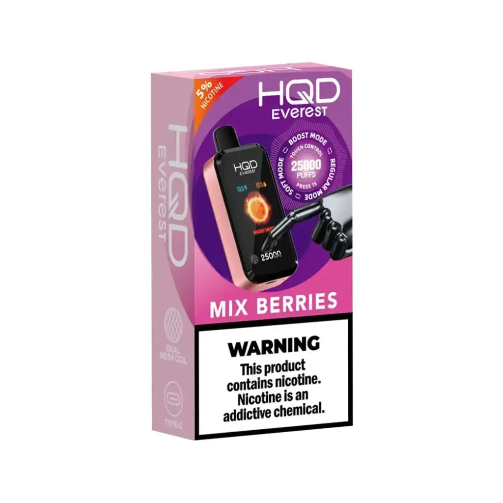 HQD CUVIE EVEREST 25K Vape - (10 Pack) - Image 20