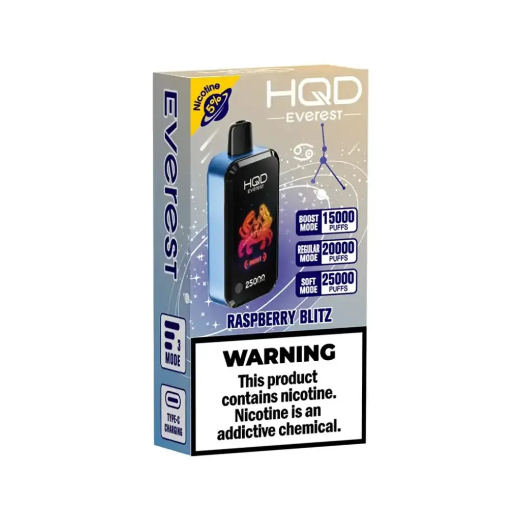HQD CUVIE EVEREST 25K Vape - (10 Pack) - Image 24