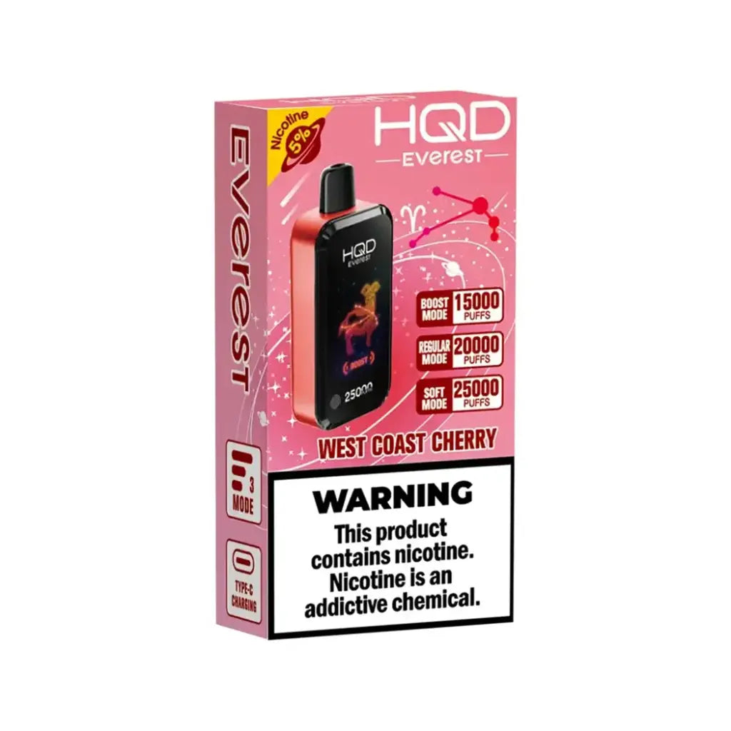 HQD CUVIE EVEREST 25K Vape - (10 Pack) - Image 29