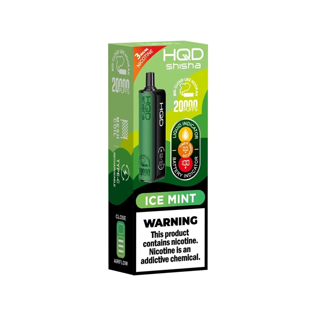 HQD Shisha 3% 20K Vape - (1 Pack) - Image 8