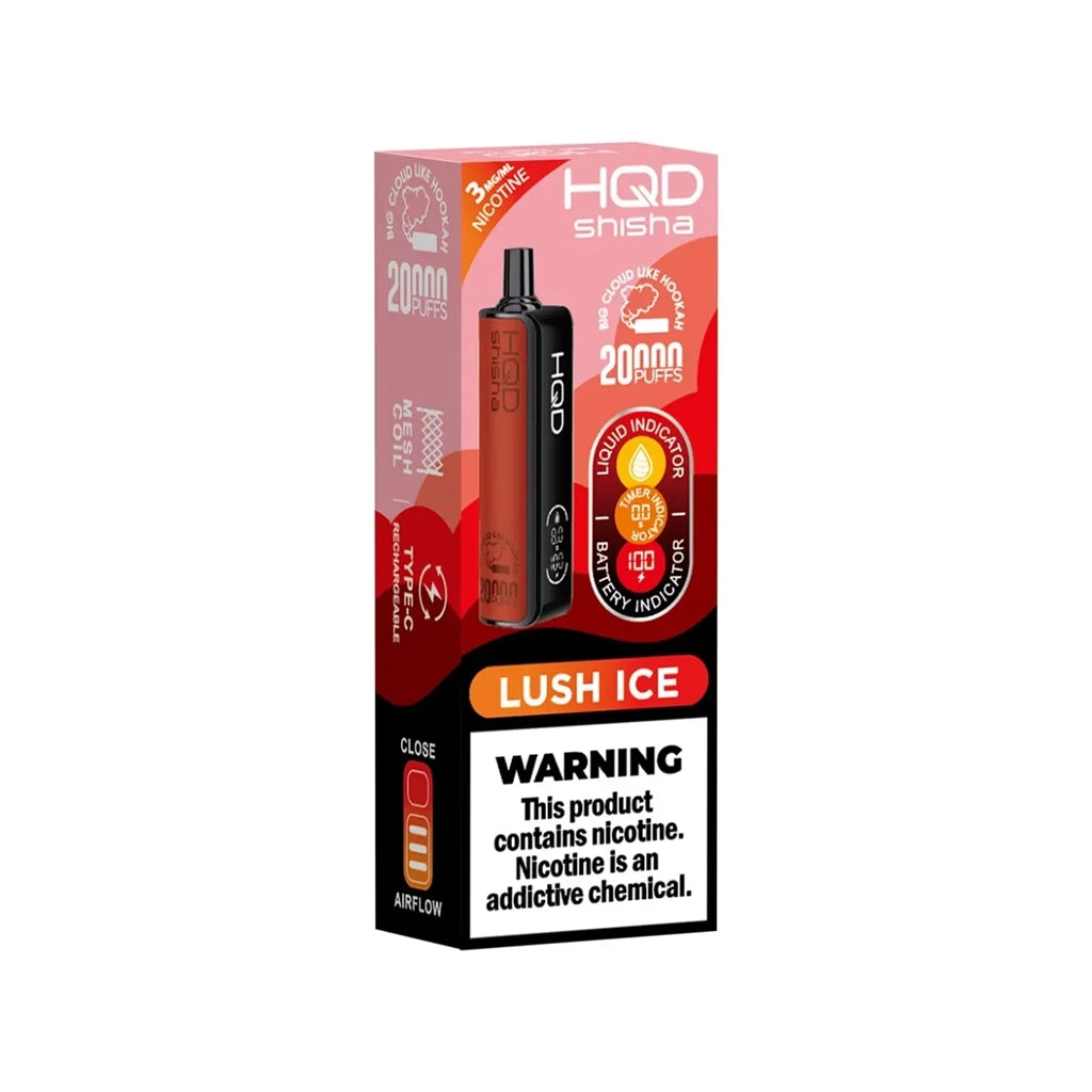 HQD Shisha 3% 20K Vape - (1 Pack) - Image 9