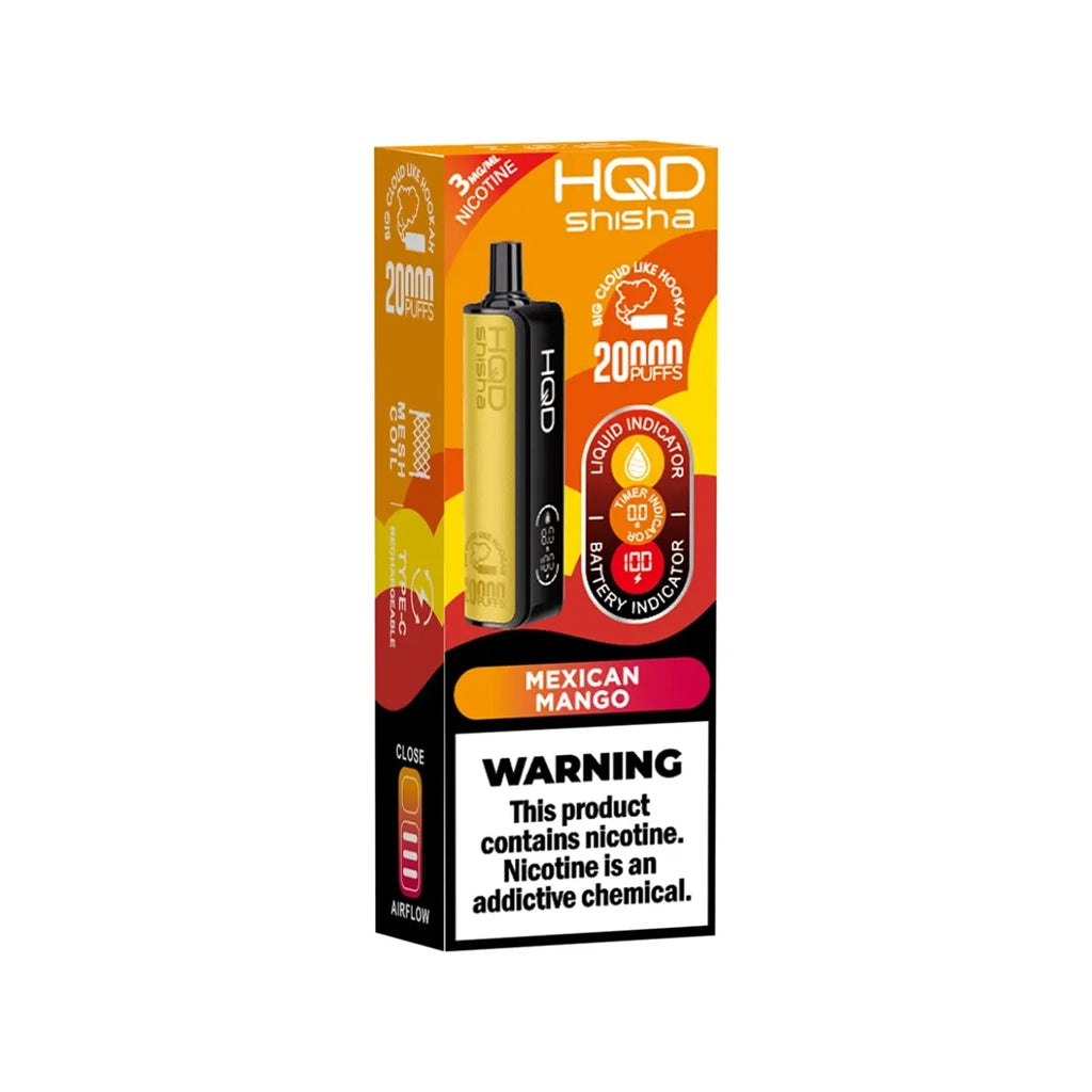 HQD Shisha 3% 20K Vape - (1 Pack) - Image 11