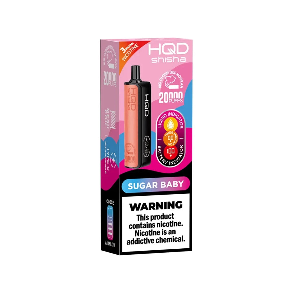 HQD Shisha 3% 20K Vape - (1 Pack) - Image 17