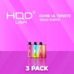 HQDCUVIEULTIMATE3PACK.jpg HQD Cuvie Ultimate 5000 Puff Disposable Vape - 3 Pack
