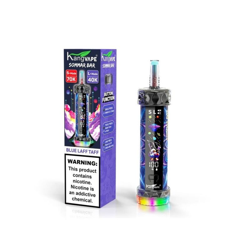 Kangvape Sommar Bar 70K Disposable Hookah Vape - ( 1 Pack ) - Blue Laff Taff