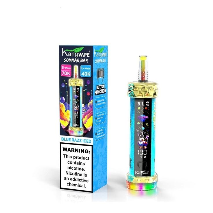 Kangvape Sommar Bar 70K Disposable Hookah Vape - ( 1 Pack ) - Blue Razz Iced