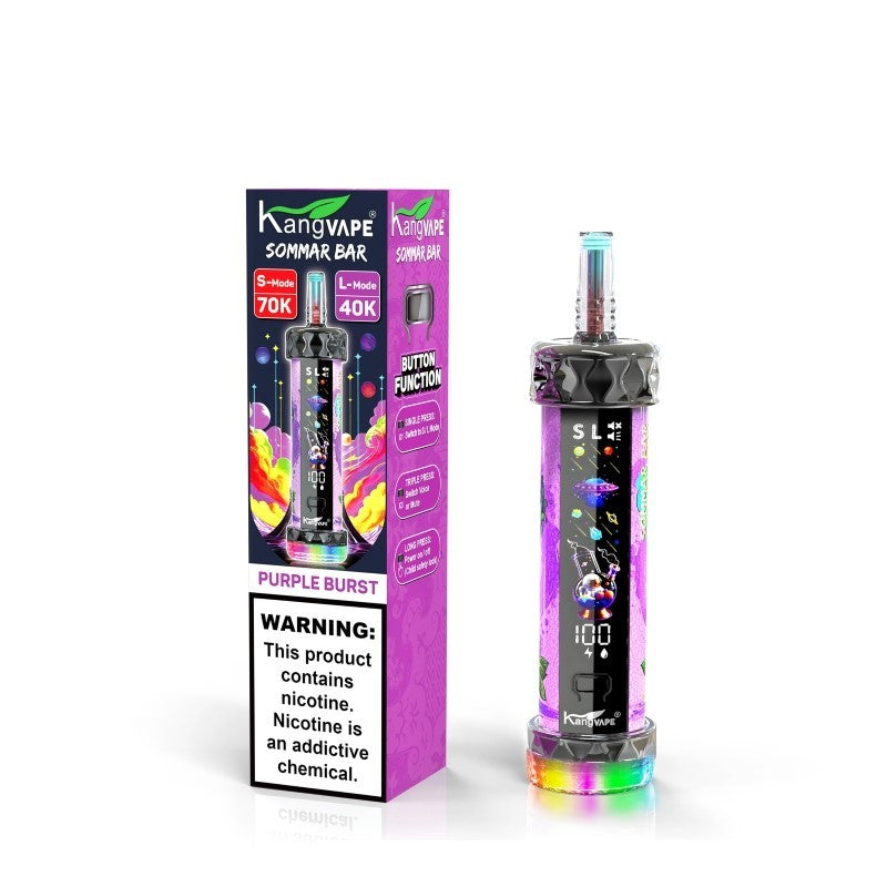 Kangvape Sommar Bar 70K Disposable Hookah Vape - ( 1 Pack ) - Purple Burst