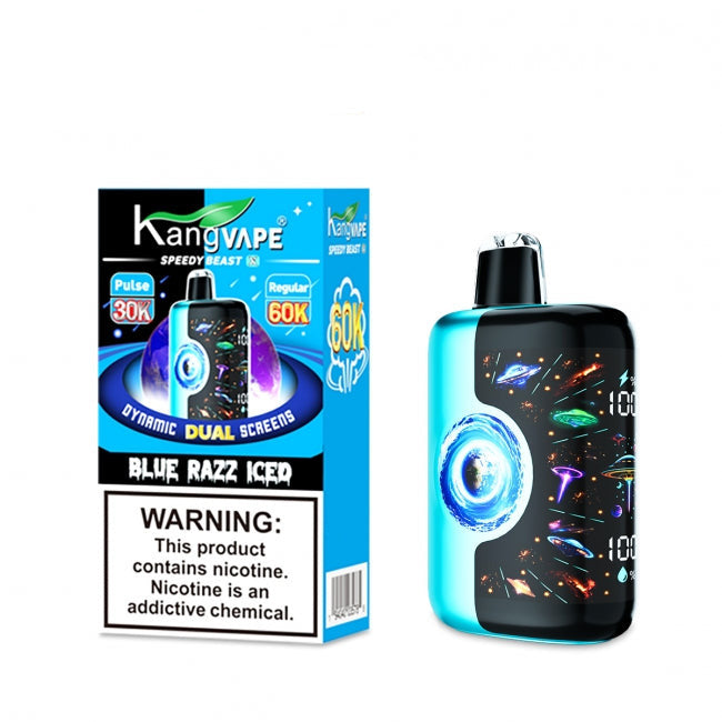 Kangvape Speedy Beast X 60K Disposable Vape - Blue Razz Iced