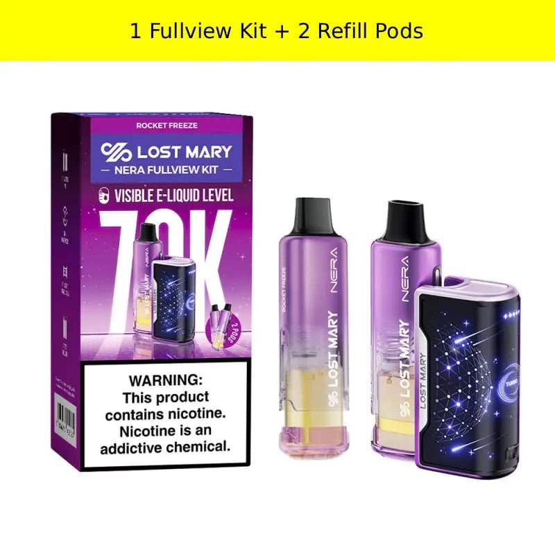Lost Mary Nera Fullview 70K Kit - (1 Pack) - Image 2