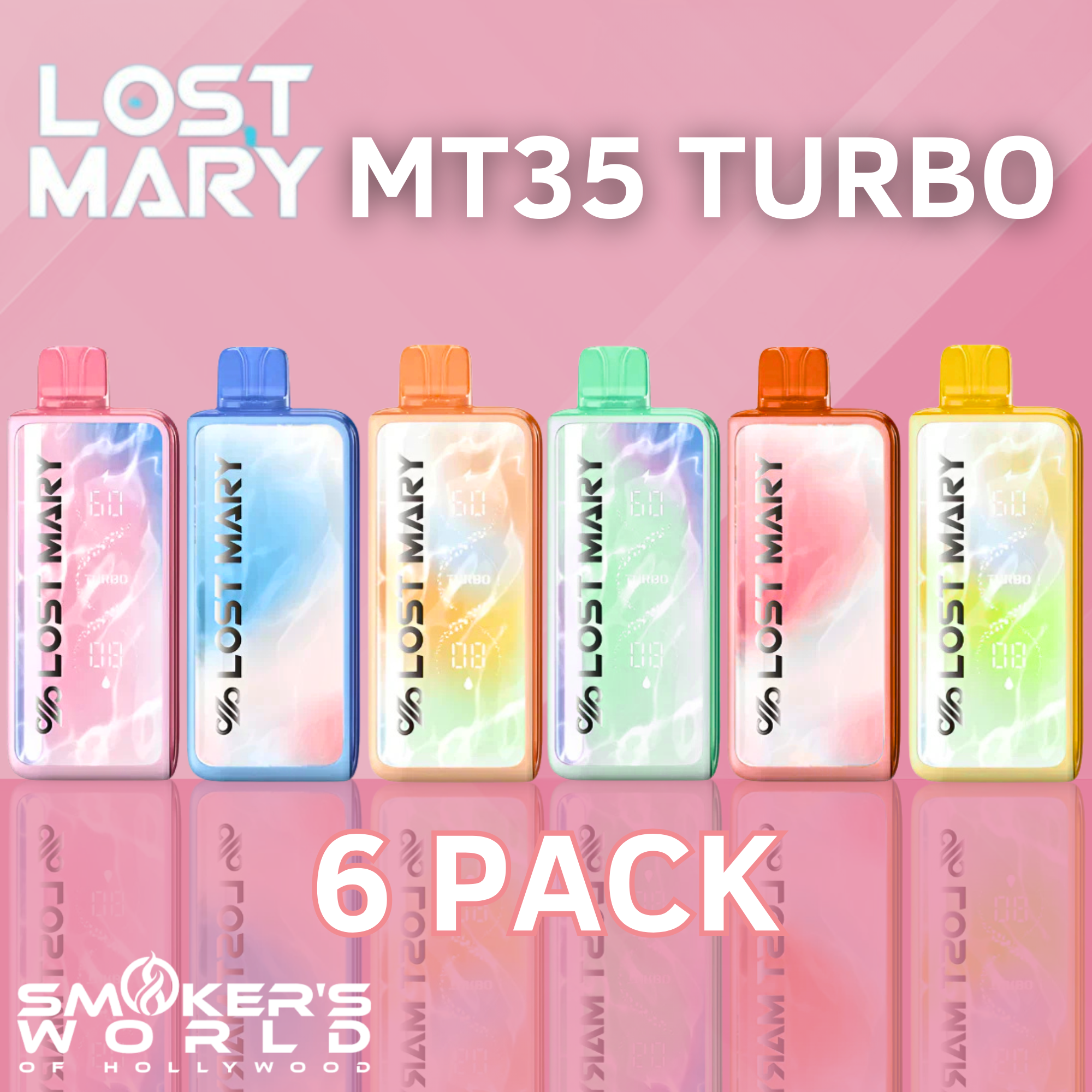 Lost Mary MT35000 Turbo - (6 Pack)