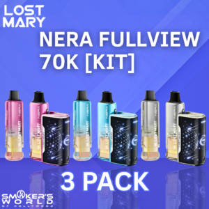 Lost Mary Nera Fullview 70K Kit - (3 Pack)