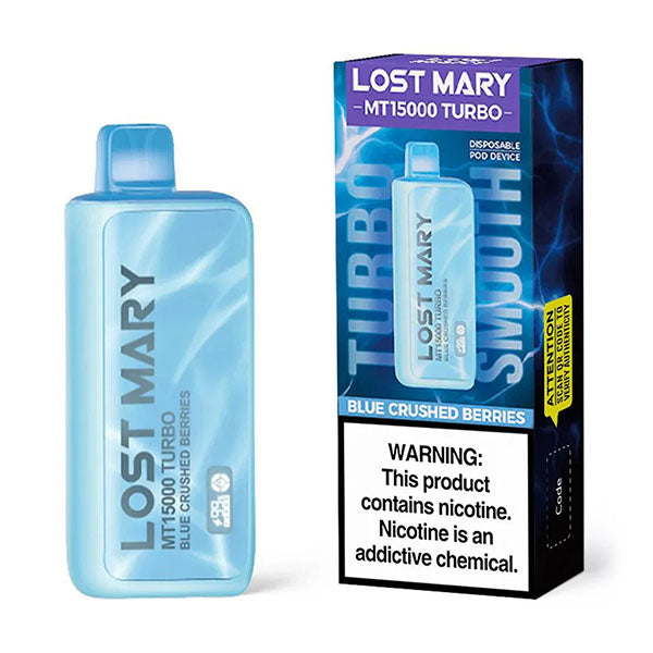 Lost Mary MT15000 Blue Crushed Berries Flavor - Disposable Vape