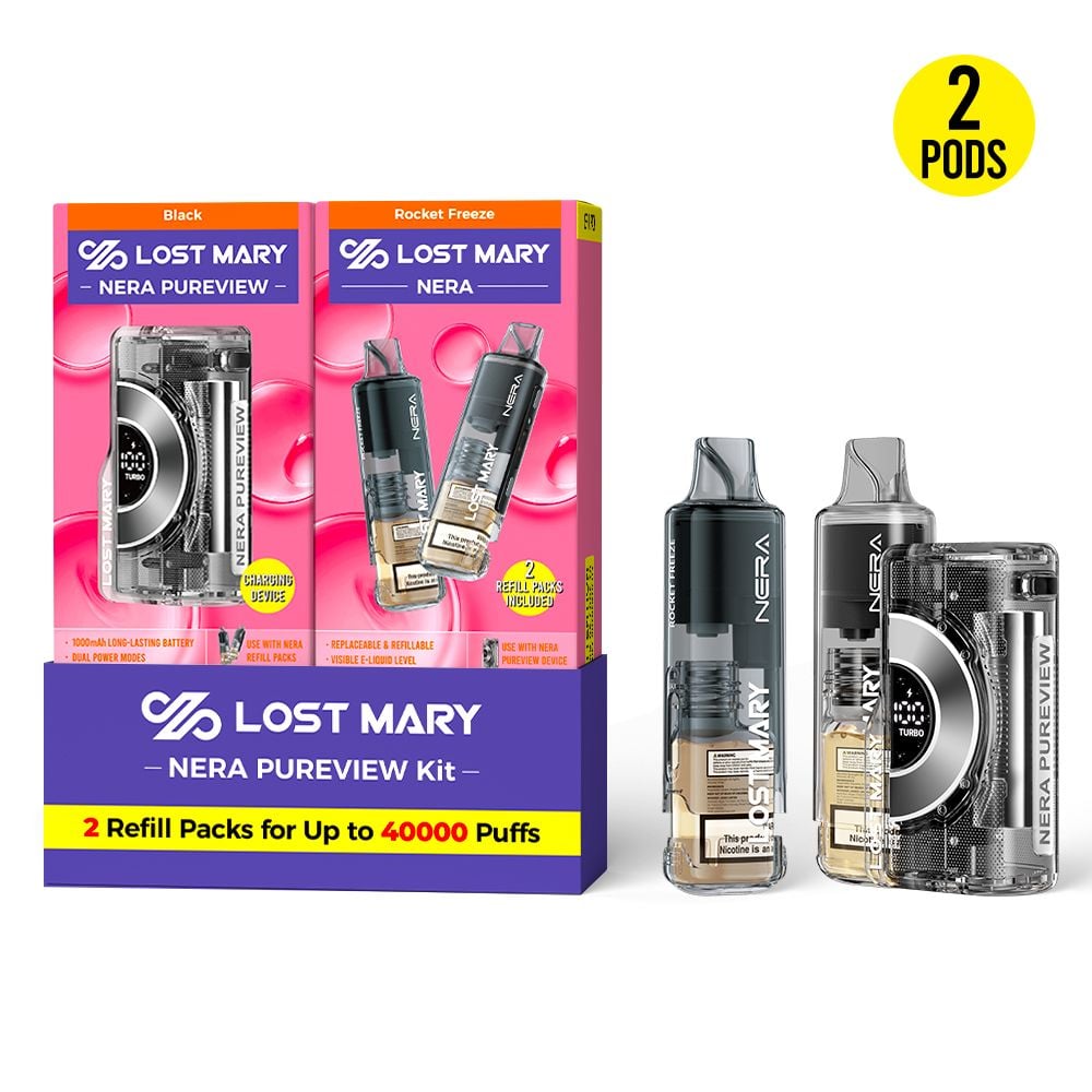 Lost Mary NERA Pureview 40K Kit Rocket Freeze