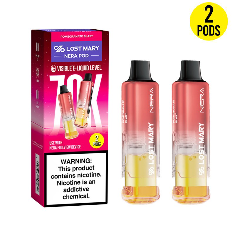 Lost Mary Nera Fullview 70K Pod - Pomegranate Blast