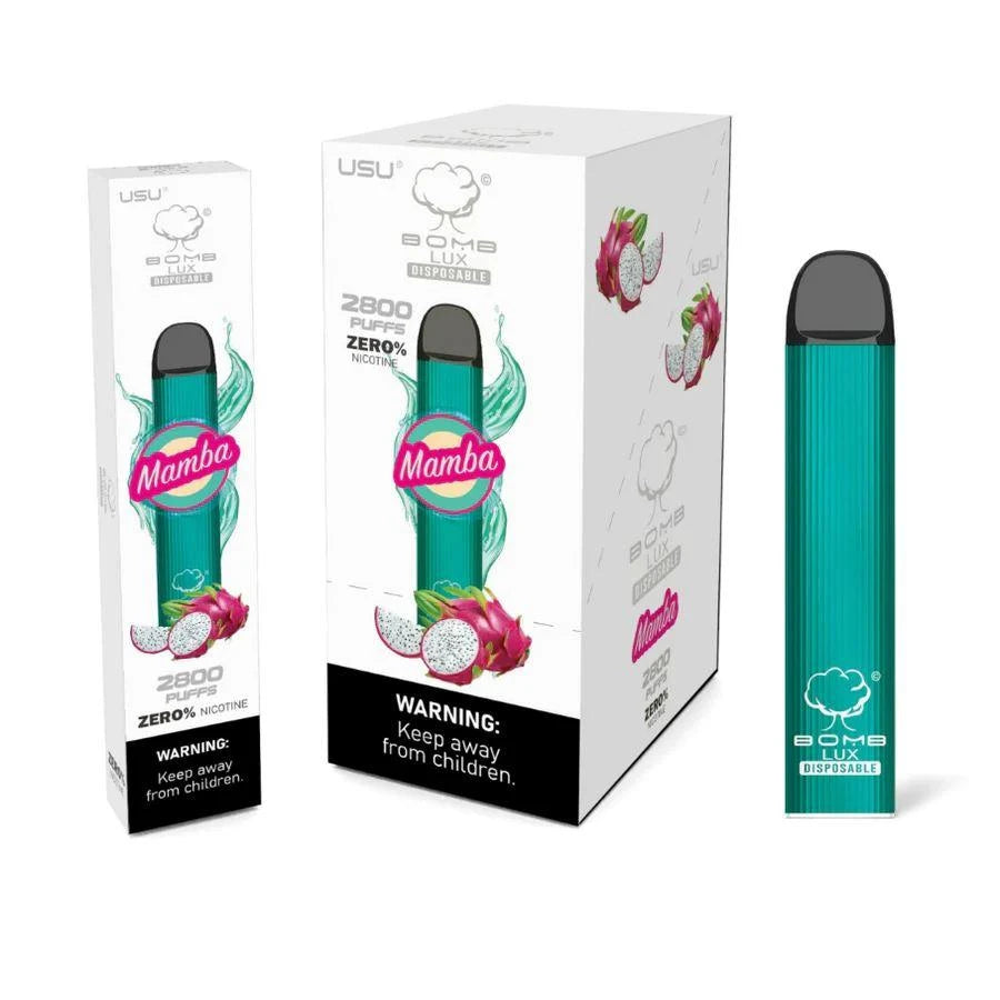 Bomb Lux Zero Disposable Vape 2800 Puffs - 3 Pack - Image 5