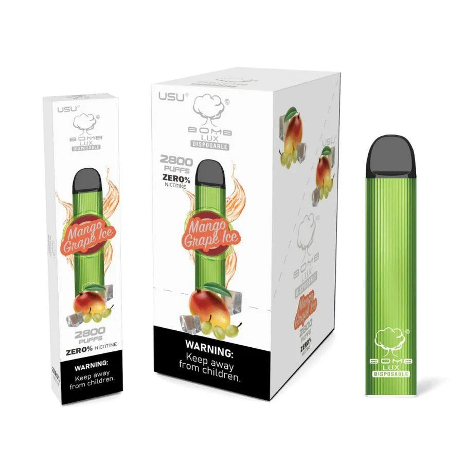 Bomb Lux Zero Disposable Vape 2800 Puffs - 10 Pack - Image 10