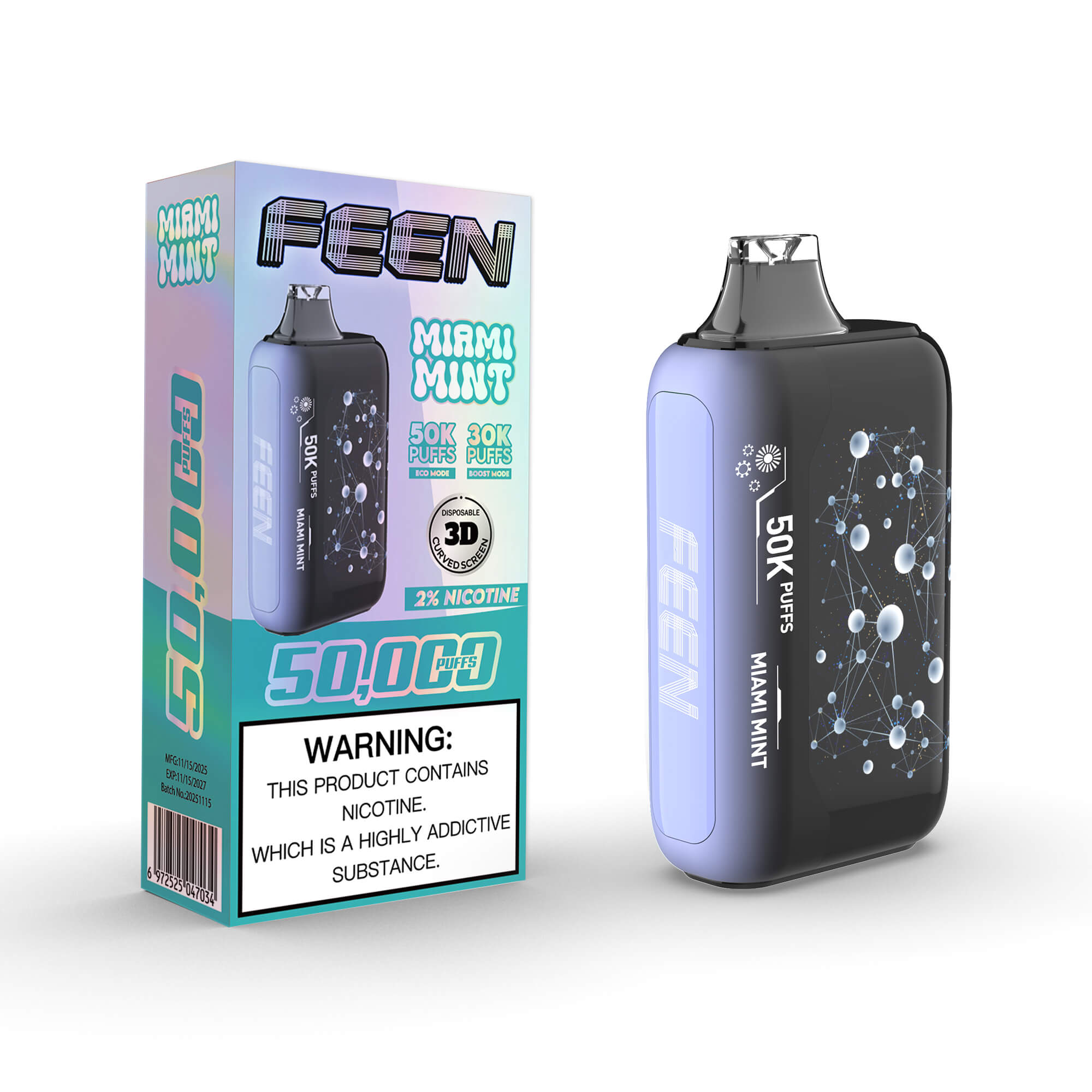 FEEN 50K - Miami Mint 2%