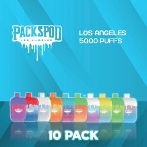 PacksPod 5000 Puffs Disposable Vape - 10 Pack