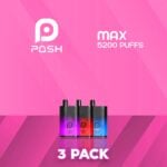 POSHMAX3PACK_0feaaddb-d94c-48ba-8004-62288b608054.jpg Posh Max Disposable Vape 5200 Puffs - 3 Pack