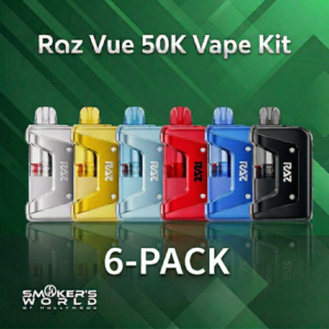 RAZ VUE 50K Disposable Vape Kit - (6 Pack)