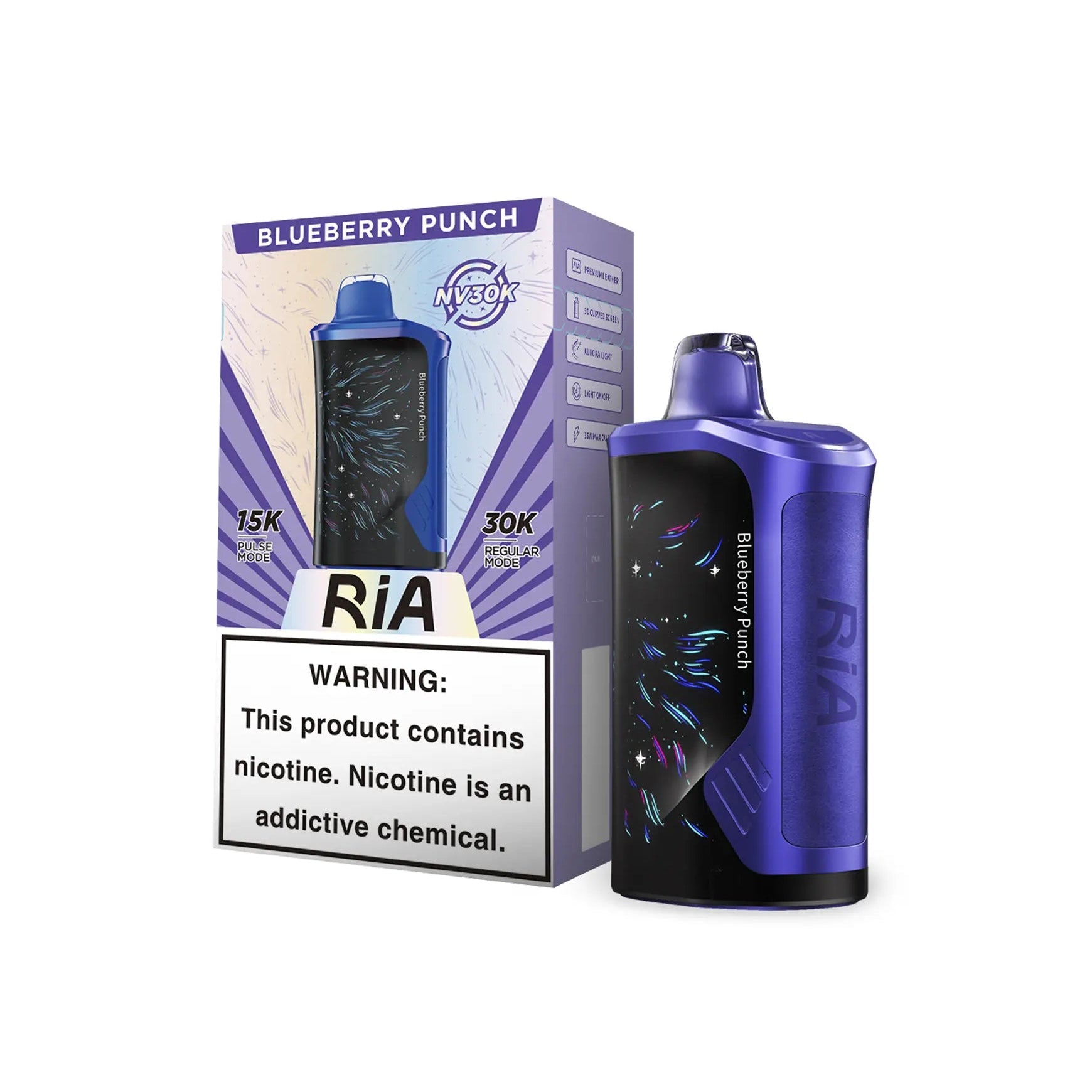 Geek Bar RIA NV30K Vape - (1 Pack) - Image 3