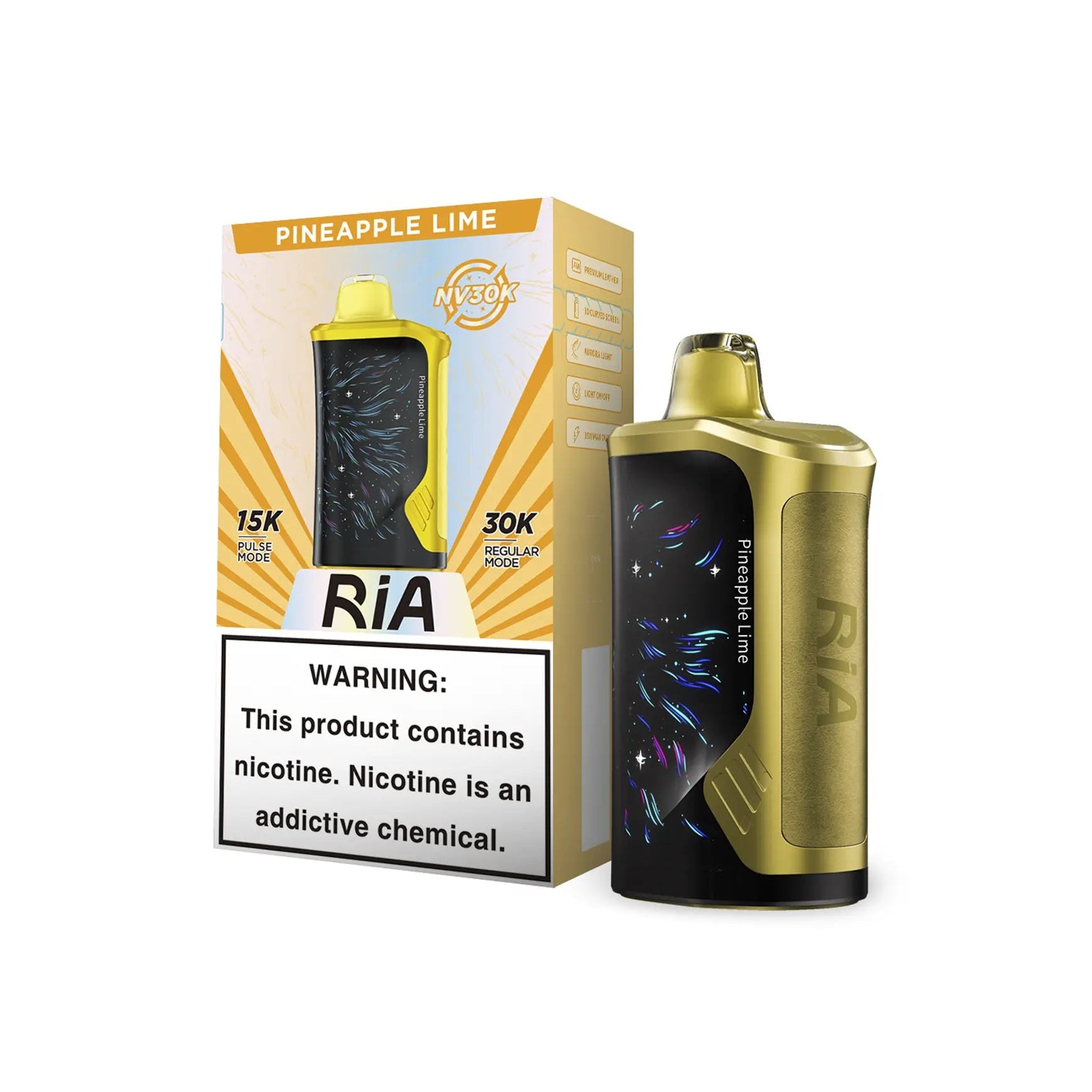 Geek Bar RIA NV30K Vape - (1 Pack) - Image 12