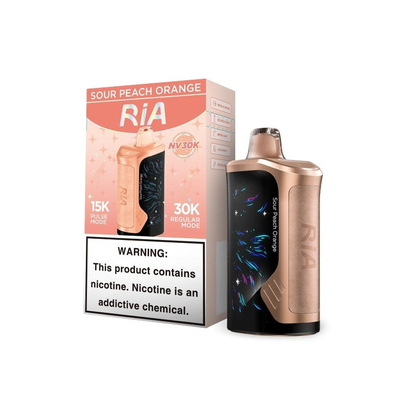 RIA NV30K Vape Sour Peach Orange
