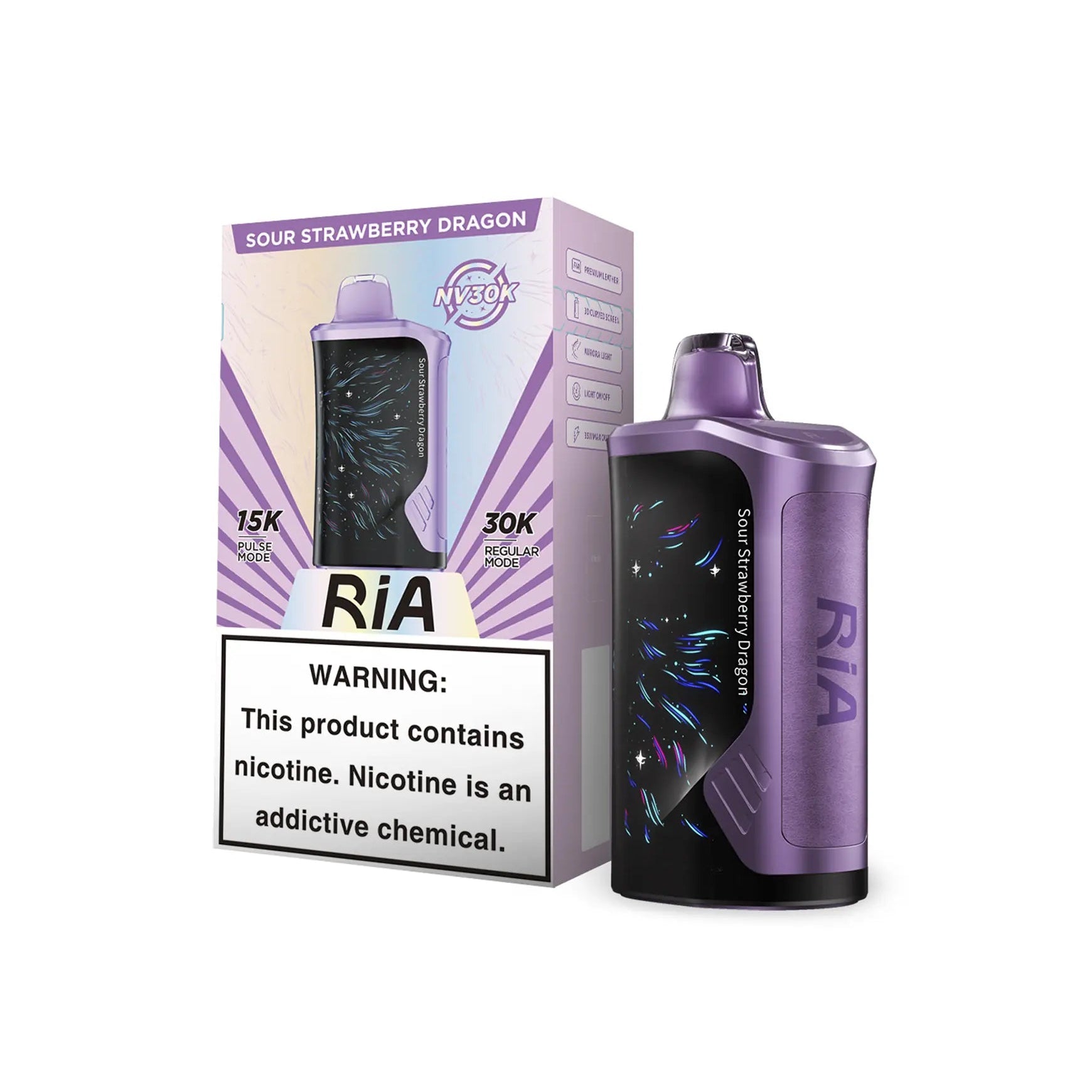 Geek Bar RIA NV30K Vape - (1 Pack) - Image 14