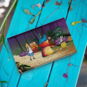 ALICE MUSHROOM GLASS ROLLIN' TRAY