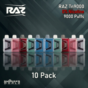 Raz Tn9000 Zero- 10 Pack