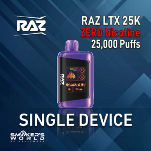 RAZ LTX 25K Zero NIc ( 1 Pack)