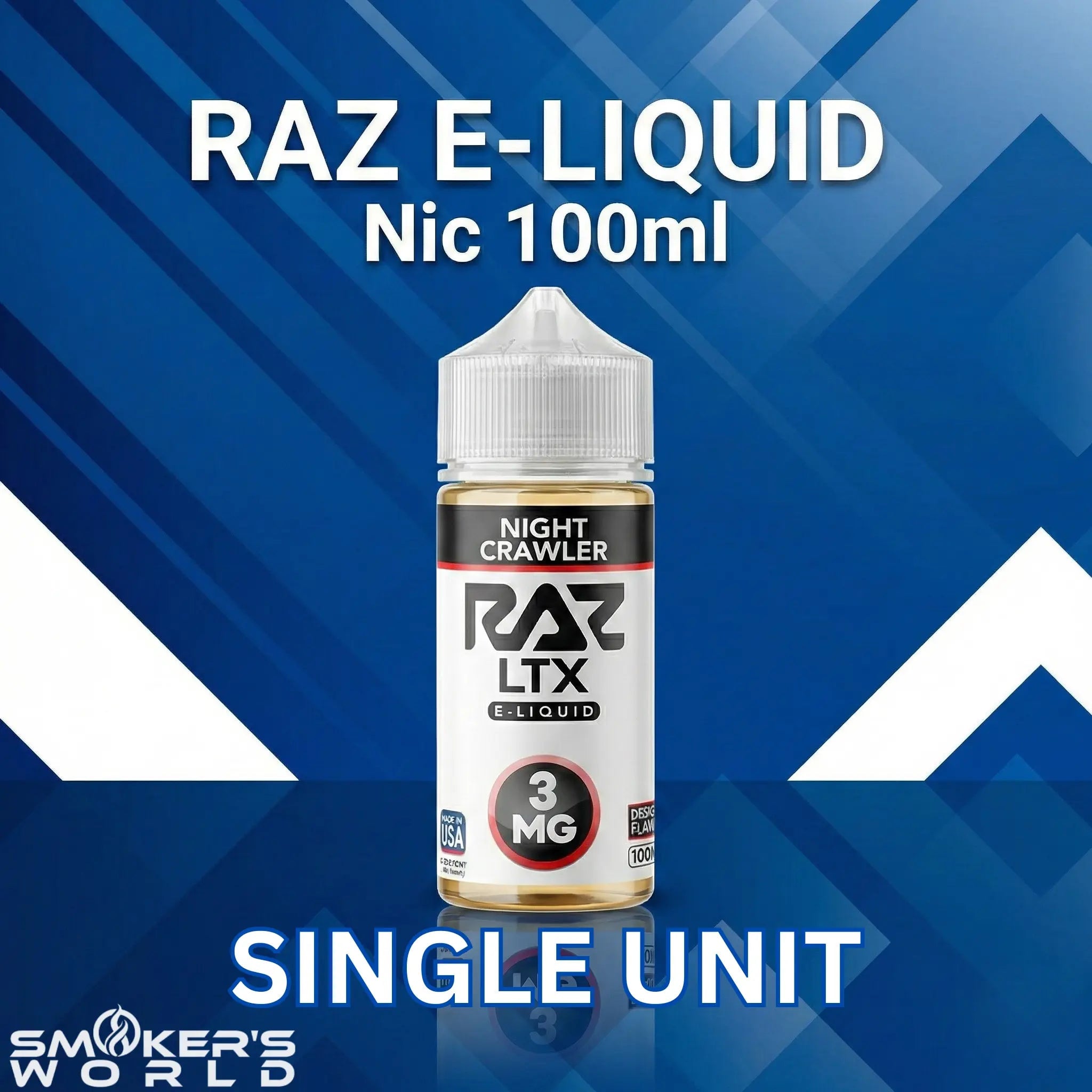 RAZ E-Liquid Nic 100ml - (1 Pack)