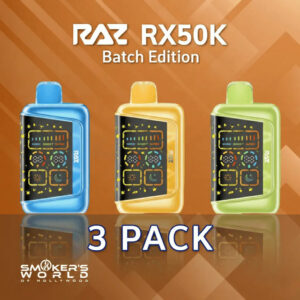 RAZ RX50K Batch Edition Vape - (3 Pack)