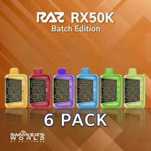 RAZ RX50K Batch Edition Vape - (6 Pack)