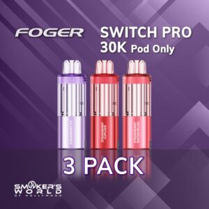 FOGER Switch Pro 30K Pod Only - (3 Pack)