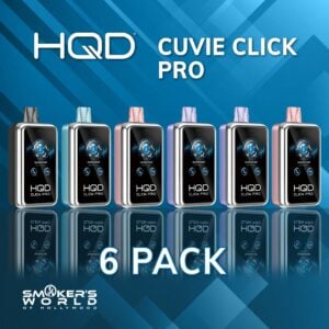 HQD Cuvie Click Pro 30K Kit - (6 Pack)