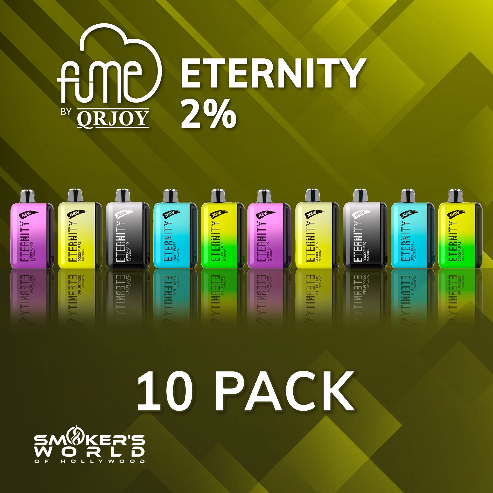 Fume Eternity 2% Disposable Vape - (10 Pack)