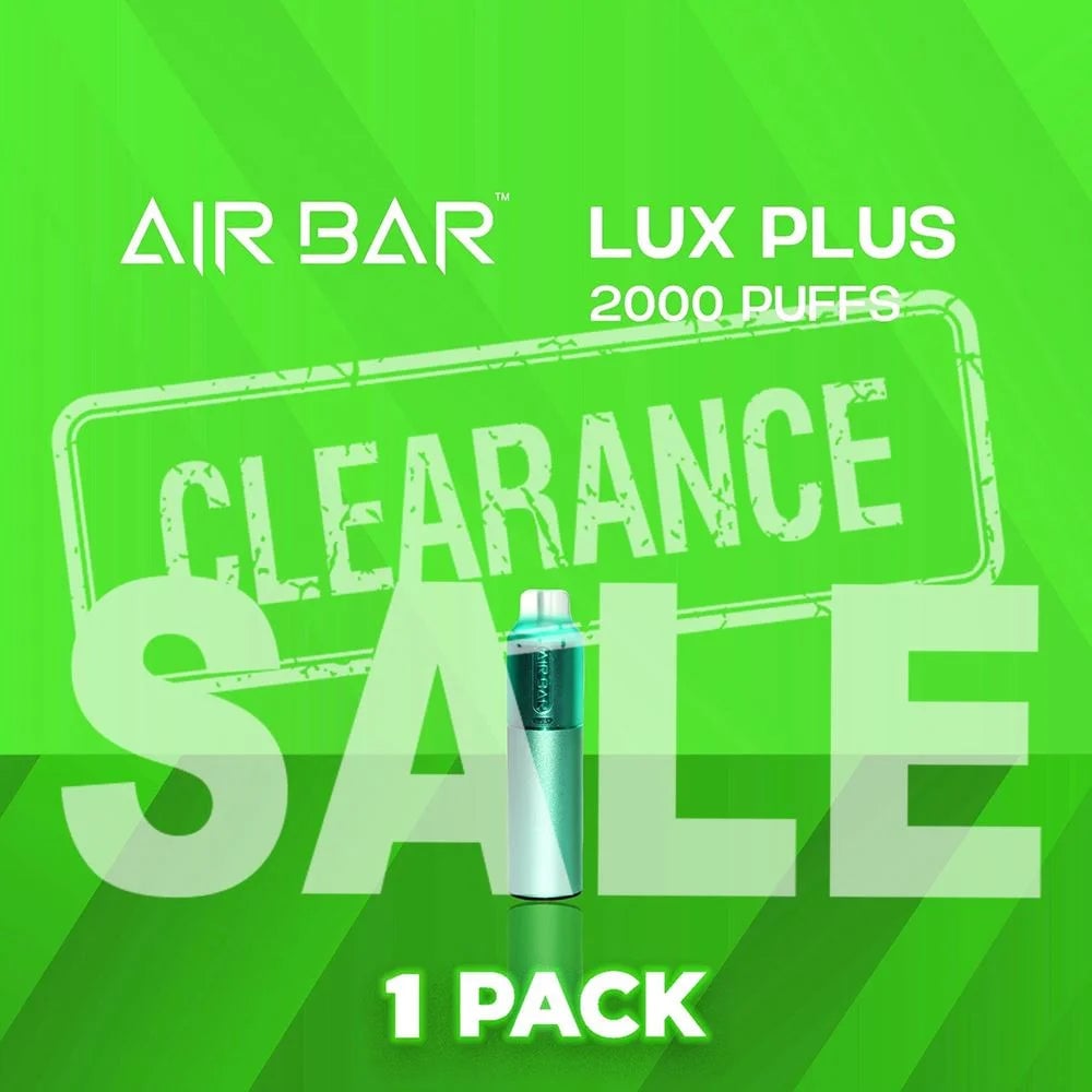 Air Bar Lux Plus Disposable Vape 2000 Puffs - 1 Pack