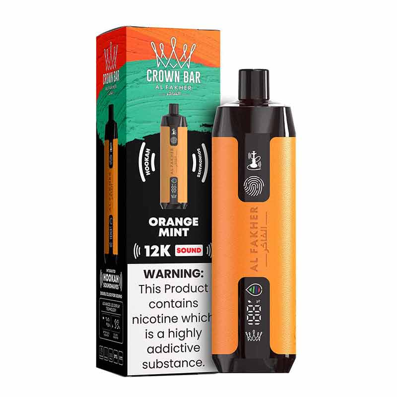 Al Fakher Crown Bar 12K Sound Orange Mint