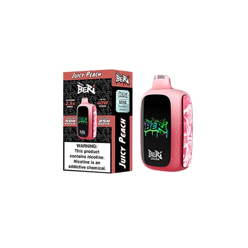 Beri Crush Juicy Peach 50K Disposable Vape