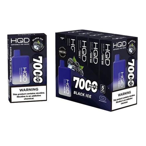 HQD Cuvie Bar 7000 Puffs Disposable Vape - 10 Pack - Image 3