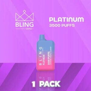 Bling Platinum 3500 Puffs Disposable Vape - 1 Pack
