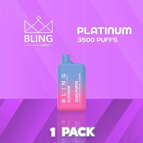 Bling Platinum 3500 Puffs Disposable Vape - 1 Pack