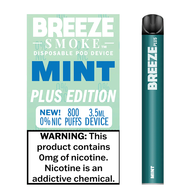 Breeze Plus Zero Nicotine - (1 Pack) - Image 12