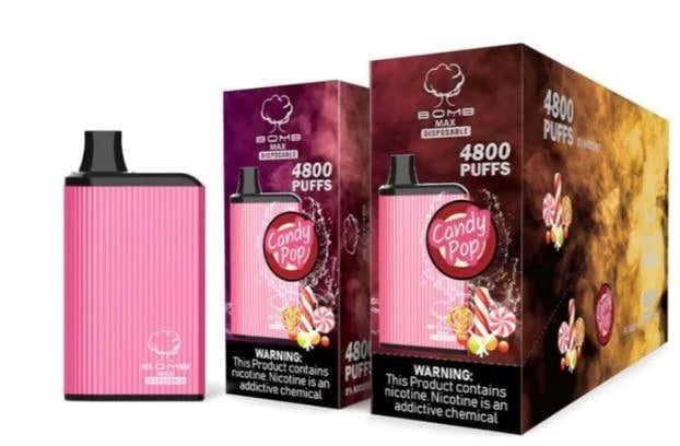 Bomb Max Disposable Vape 4800 Puffs - 3 Pack - Image 4