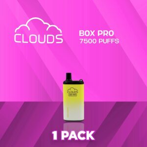 Clouds BOX PRO 7500 Puffs Mesh Coil Disposable Vape - 1 Pack