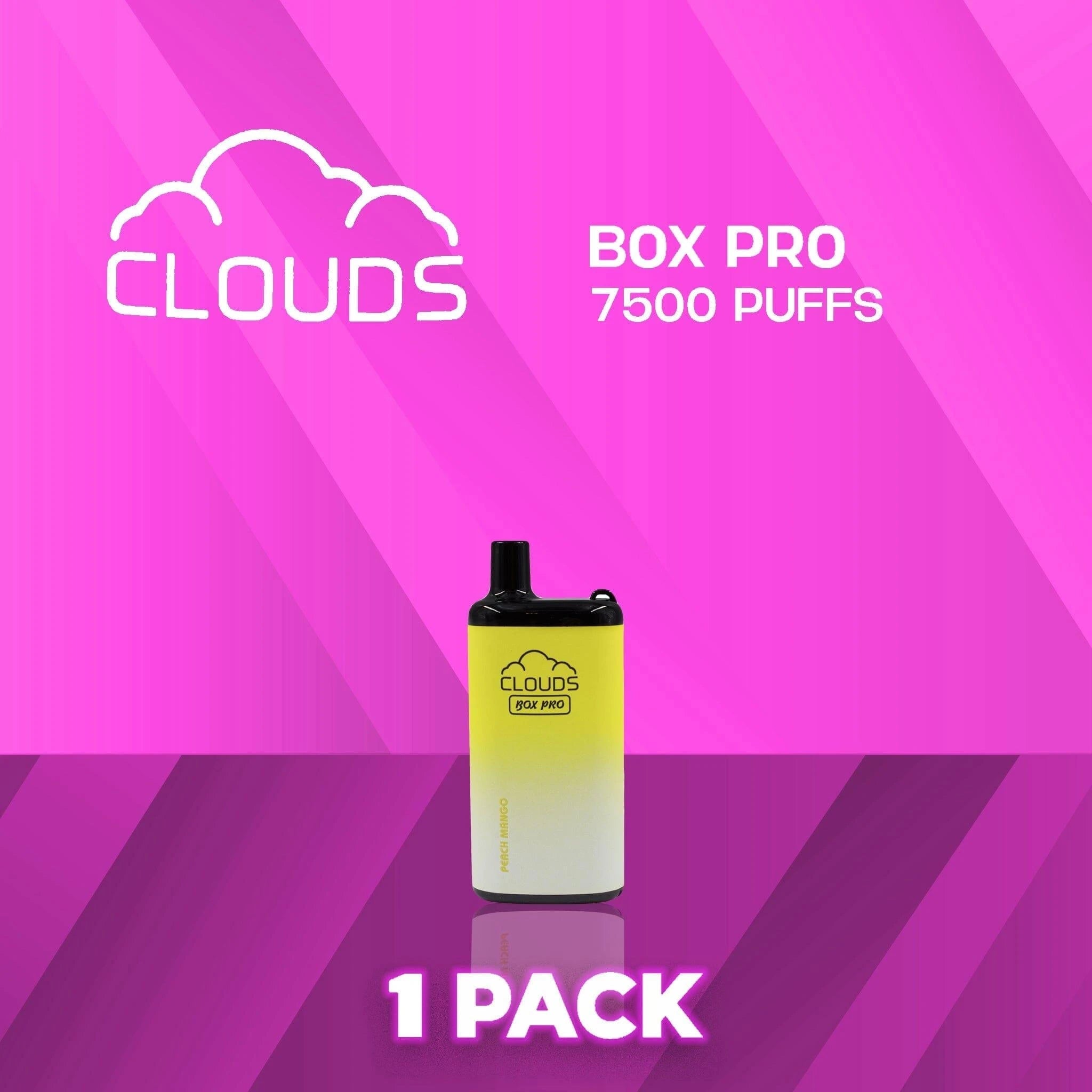 Clouds BOX PRO 7500 Puffs Mesh Coil Disposable Vape - 1 Pack