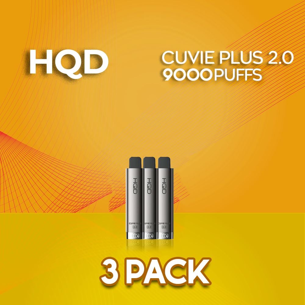 HQD Cuvie Plus 2.0 - 3 Pack