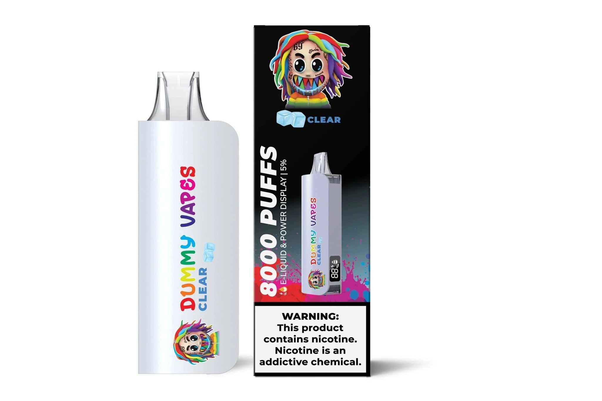 Dummy Vapes 8000 Puffs Disposable Vape - 1 Pack - Image 6